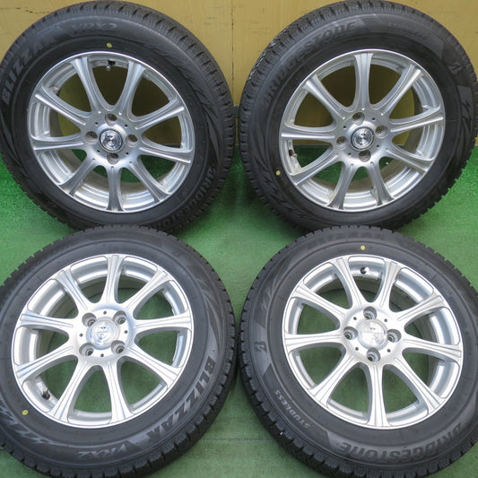 バリ溝！9分★スタッドレス 175/65R15 ブリヂストン ブリザック VRX2 JOKER ジョーカー 15インチ PCD100/4H★6051813NJス