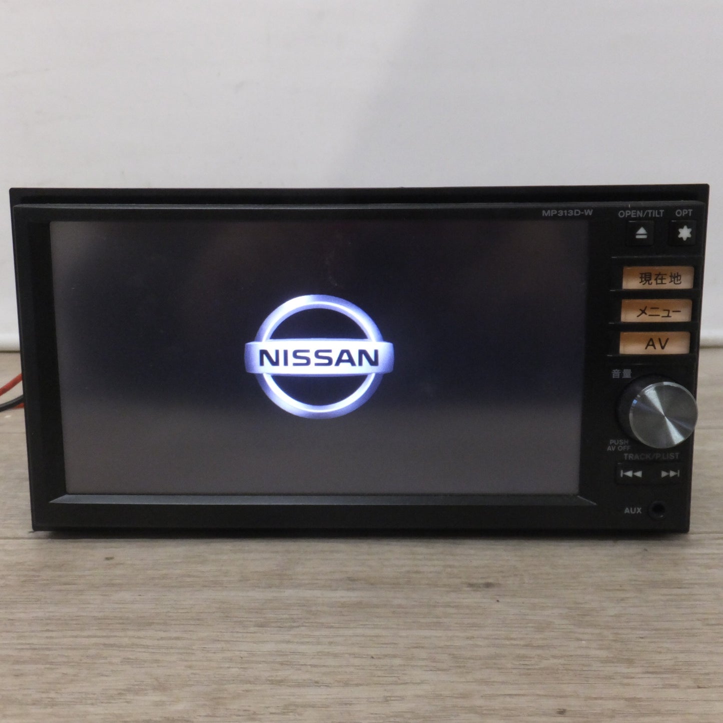 [送料無料] 現状品★パイオニア製 日産 純正 オリジナルナビゲーションシステム MP313D-W B8260-7990N(44)★