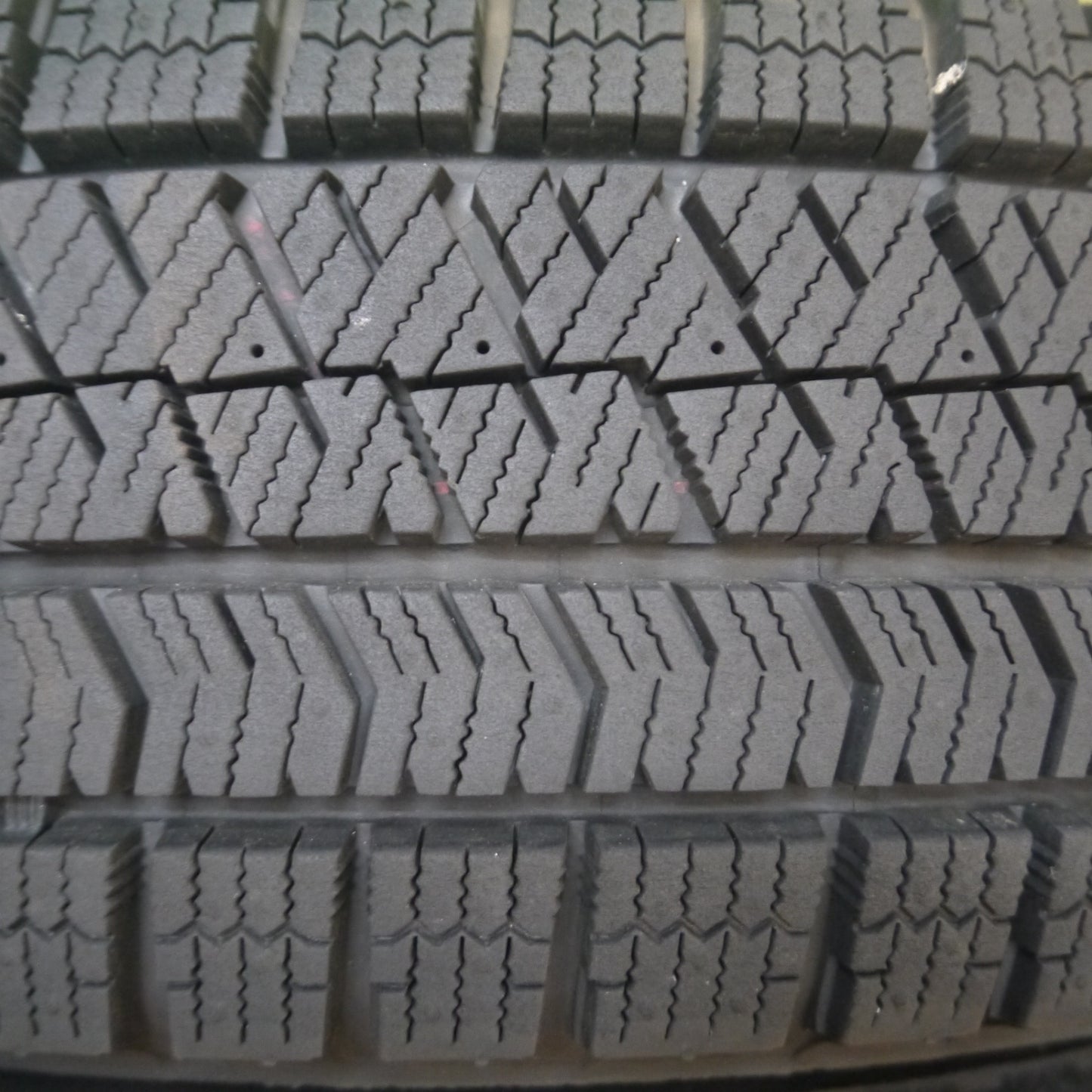 [送料無料] 超バリ溝！21年！キレイ！9.5分以上★スタッドレス 155/65R13 ブリヂストン ブリザック VRX2 LEBEN レーベン 13インチ PCD100/4H★4111203Hス