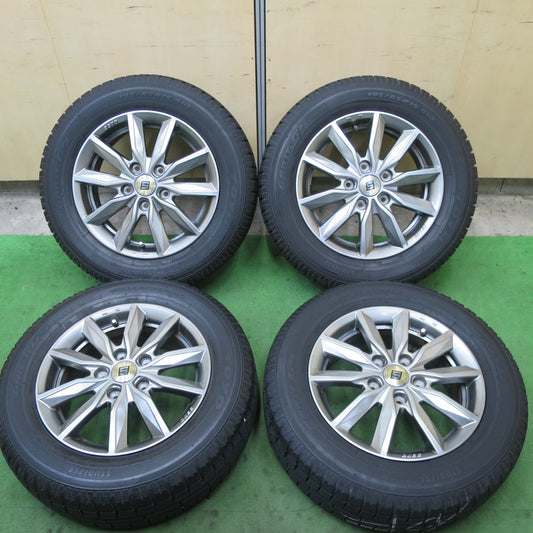 バリ溝！キレイ！9.5分★スタッドレス 195/65R15 トーヨー ガリット G5 SEIN ザイン 15インチ PCD114.3/5H★5091702TTス