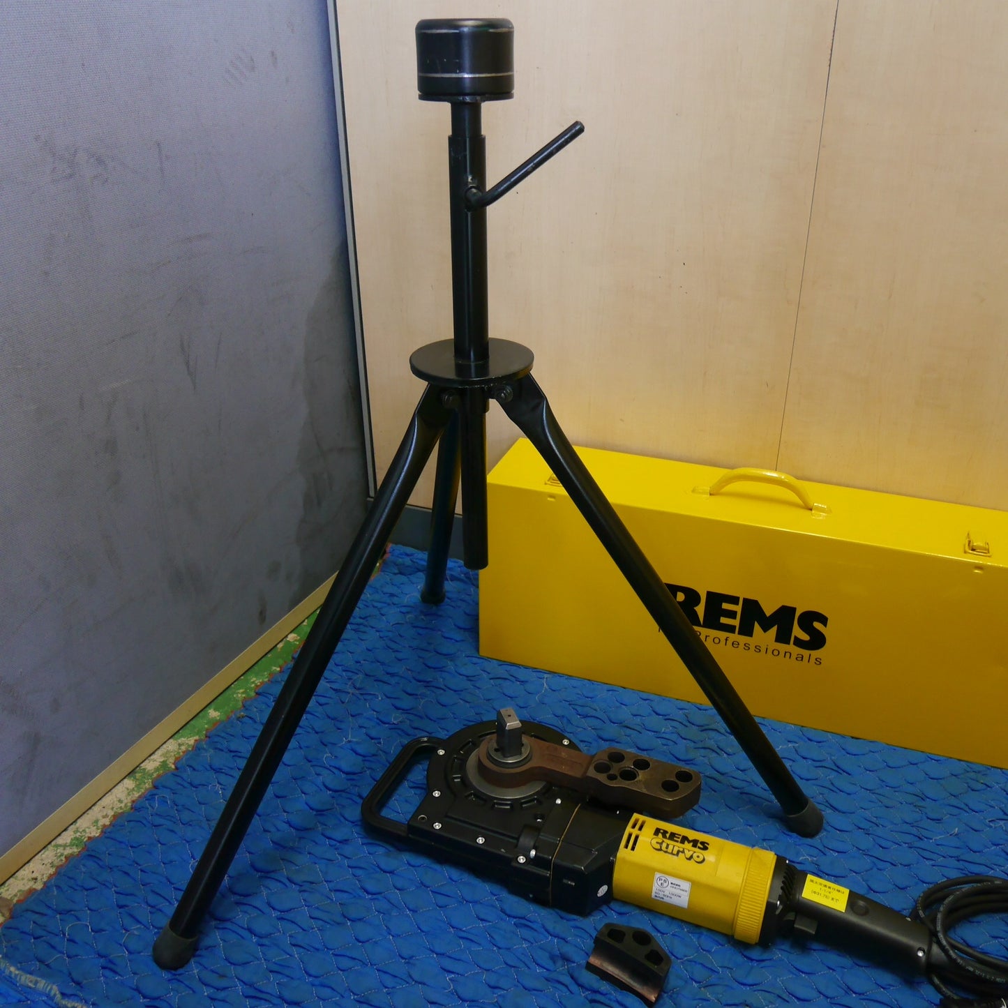 [送料無料] キレイ！付属品付き☆REMS イチネン TASCO 電動 ベンダー TA515EK-N 電動 工具 タスコ パイプベンダー☆