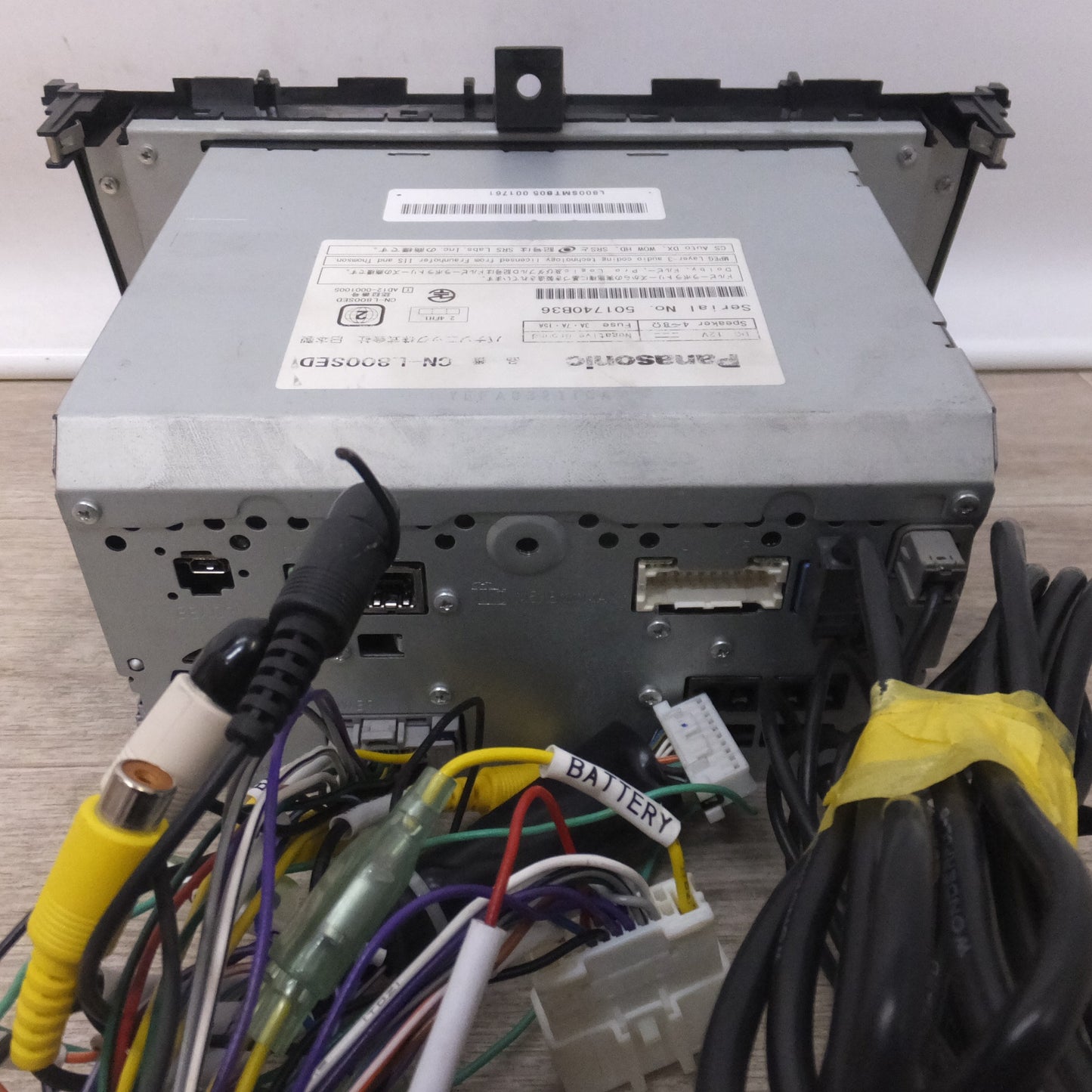 [送料無料] ★パナソニック Panasonic HDDカーナビステーション Strada CN-L800SED　日産 セレナ 専用(71)★