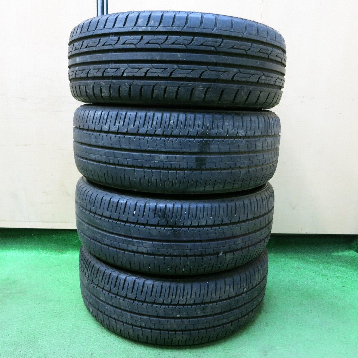 *送料無料* バリ溝！22年！9.5分★トヨタ 50系 プリウス ツーリング 純正 215/45R17 ブリヂストン エコピア NH200 ナンカン GREAN/SPORT PCD100/5H★4091305SYノ