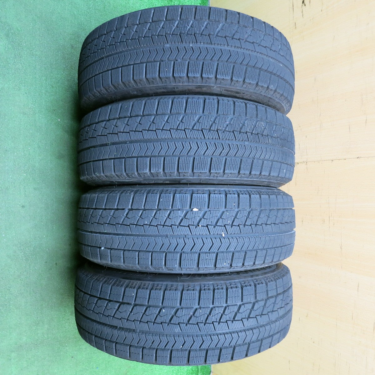 バリ溝！9.5分★スタッドレス 195/65R15 ブリヂストン ブリザック VRX EuroSpeed MANARAY SPORT マナレイ 15インチ PCD114.3/5H★5062004NJス