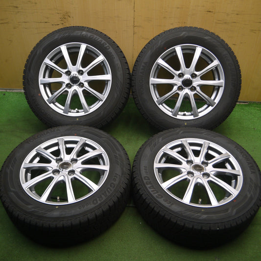 *送料無料* バリ溝!22年!キレイ!9.5分★スタッドレス 185/65R15 ヨコハマ アイスガード iG60 MiLLOUS ミルアス 15インチ PCD100/4H★4040808Hス