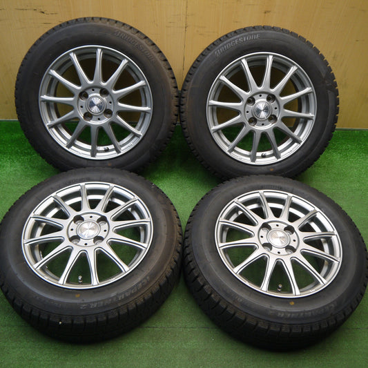 バリ溝！24年！キレイ！ほぼ10分★スタッドレス 165/65R14 ブリヂストン アイスパートナー2 ravrion LUMIERE ラブリオン 14インチ PCD100/4H★6011306Hス