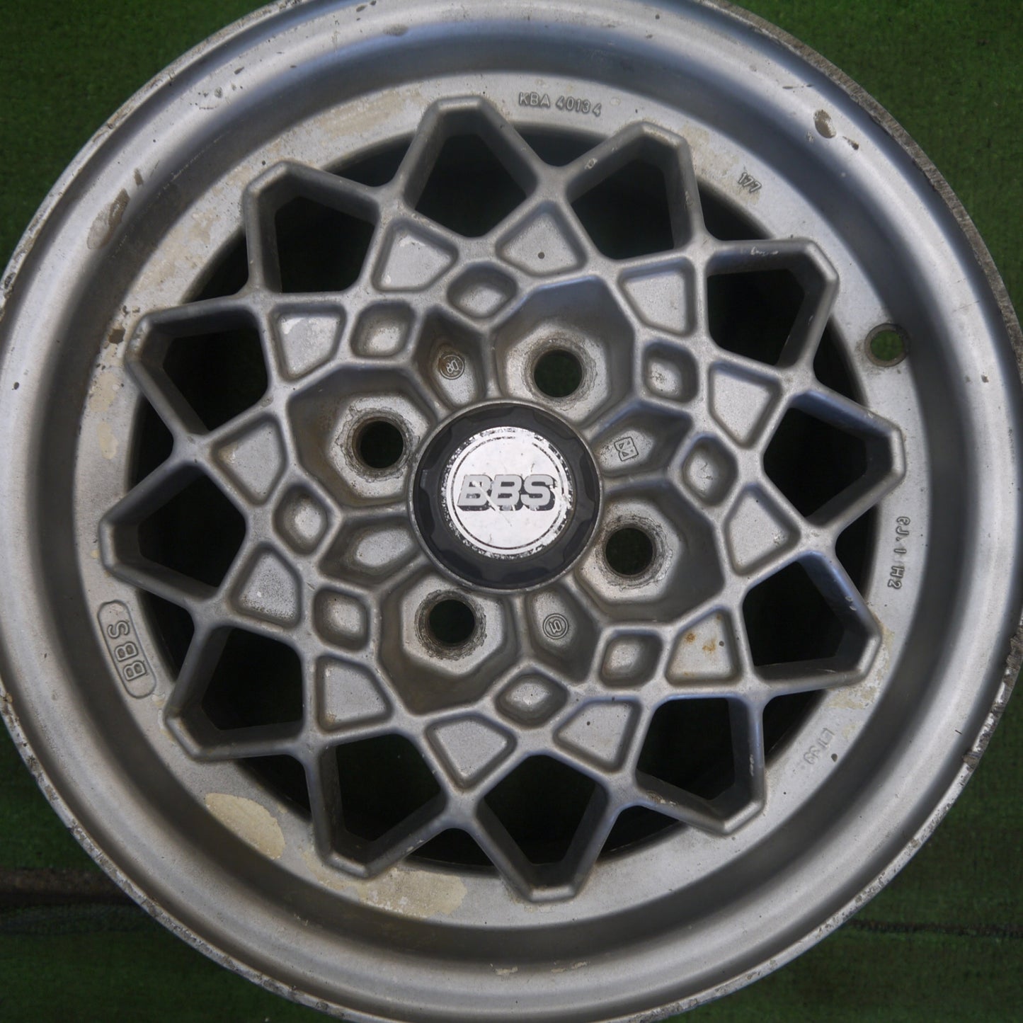 3本価格★ワーゲン ゴルフ 純正 BBS MAHLE KBA40134 マーレー 13インチ ホイール 13×6J PCD100/4H★6061007Hホ
