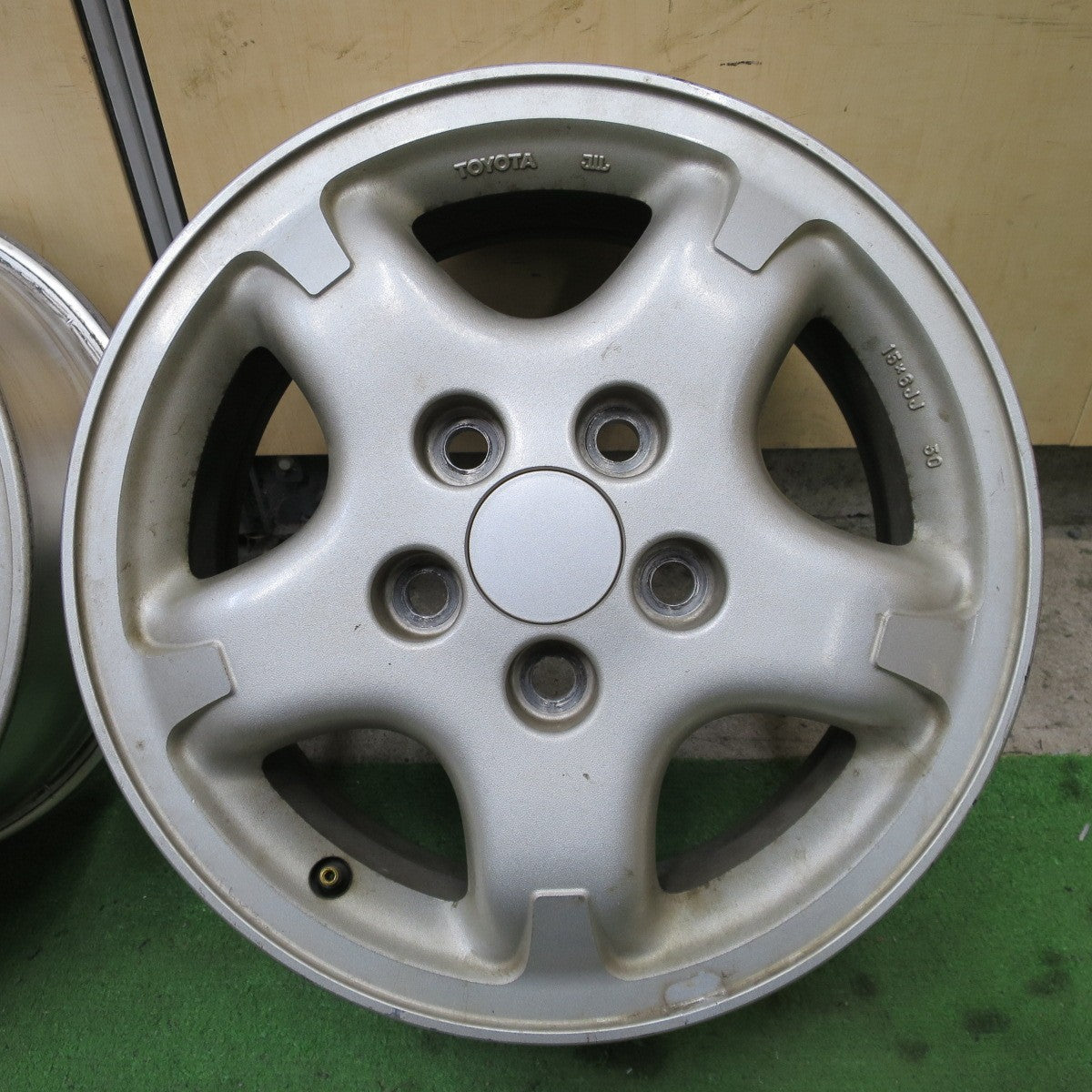 4本価格★トヨタ エスティマ エミーナ 純正 ホイール 15インチ 15×6JJ PCD114.3/5H★6071003NGホ