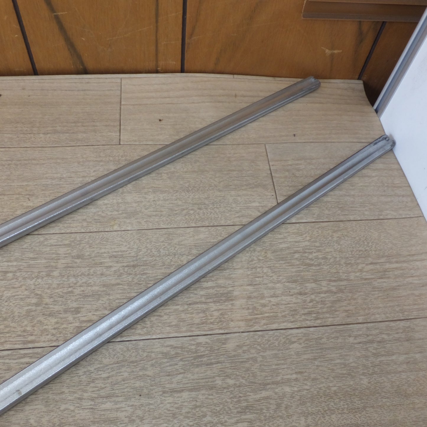 [送料無料] ★F型クランプ メーカー 形式 不明　1200×80mm 2個　450×80mm 2個　セット★
