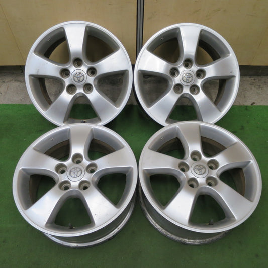 4本価格★トヨタ 30系 エスティマ 純正 ホイール 16インチ 16×6.5JJ PCD114.3/5H★6062205NGホ