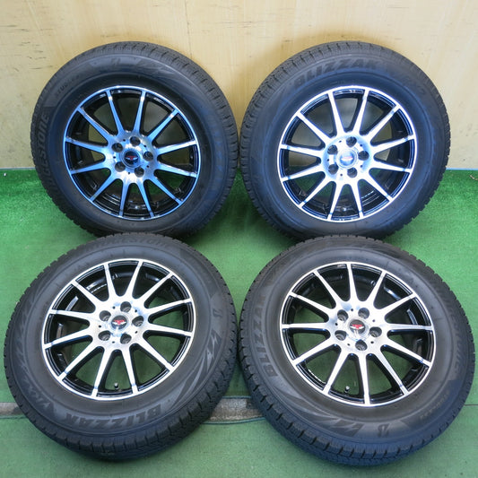 キレイ◎プリウス 等 195/65R15 スタッドレス ブリヂストン ブリザック VRX2 TEAD テッド 15インチ PCD100/5H◎6081406HAス