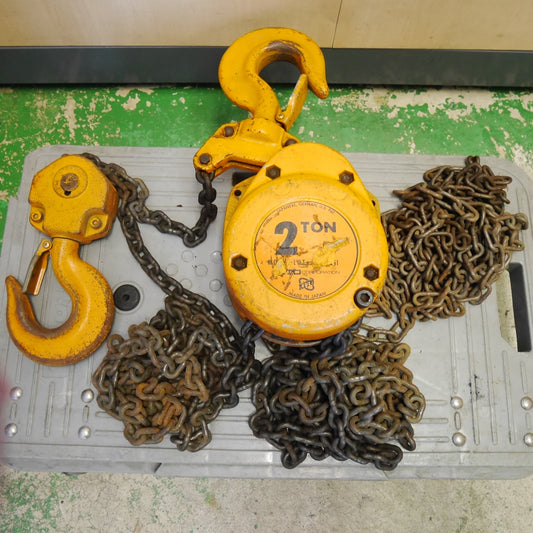 [送料無料] ☆KITO キトー 2TON チェーンブロック CF4 型 2トン 2000kg 2000キロ 吊り上げ 吊り具 吊具 工具 荷揚げ 荷上げ☆