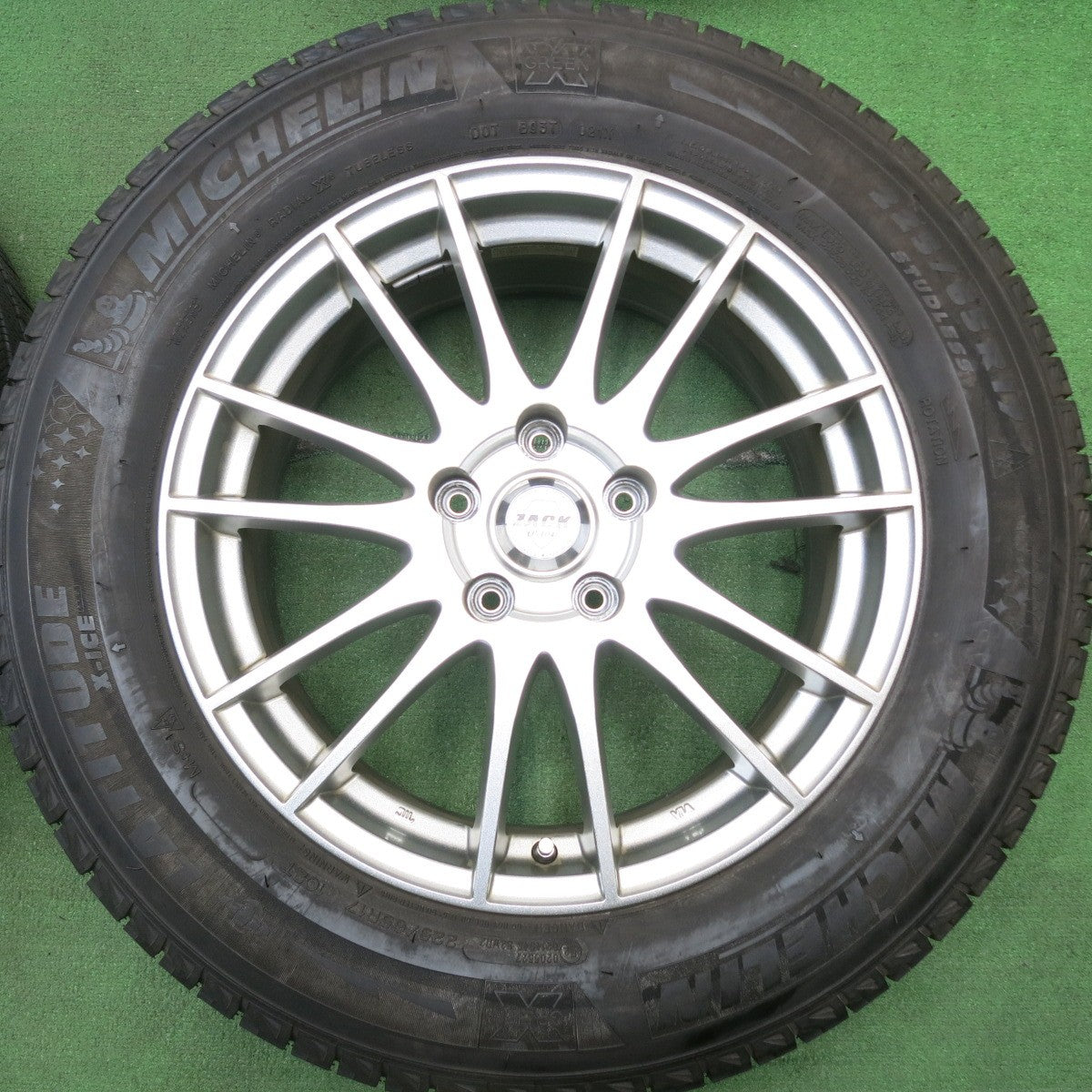 バリ溝！9.5分以上★スタッドレス 225/65R17 ミシュラン LATITUDE X-ICE XI2 ZACK JP-104 MONZA ザック モンツァ 17インチ PCD114.3/5H★5062110HAス