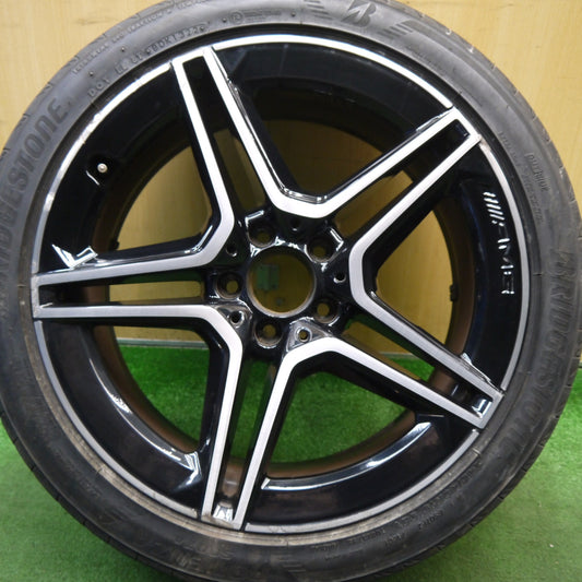 1本価格！22年★ベンツ CLSクラス C257 純正 AMG 245/40R19 ブリヂストン ポテンザ S007A 19インチ PCD112/5H★6020201Hノ