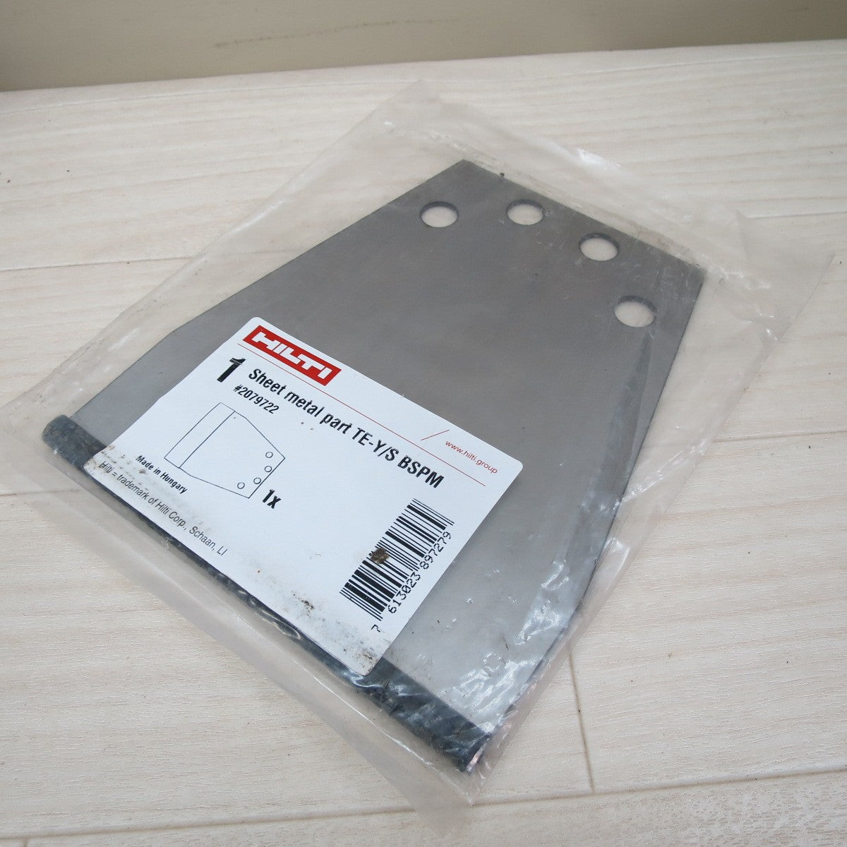 [送料無料] 未使用☆HILTI ヒルティ シートメタル パーツ TE-Y/S BSPM 2079722 替刃 チゼル スクレーパー☆