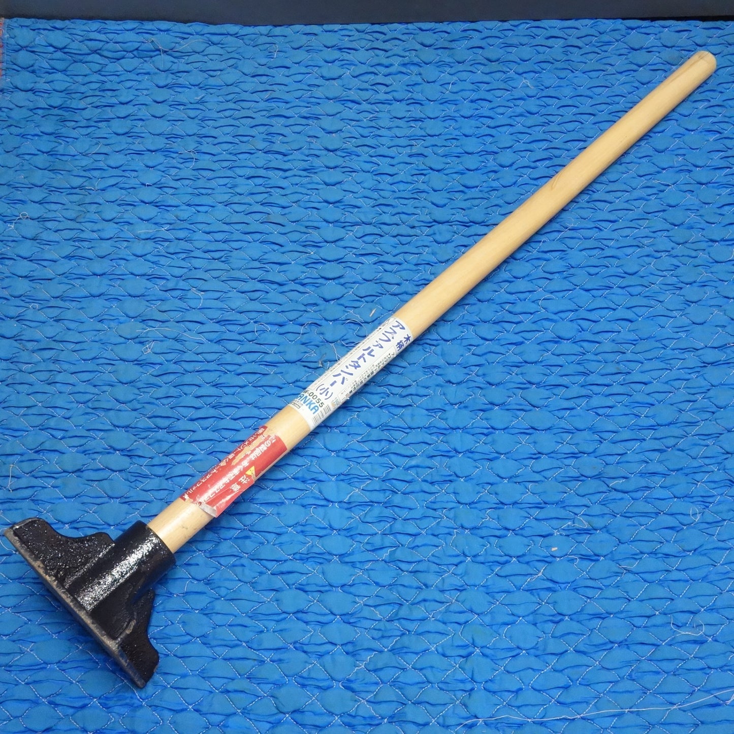 [送料無料] ☆サンカ 木柄 アスファルト タンパー 小 150×150mm TW-0055 舗装 加圧 SANKA☆