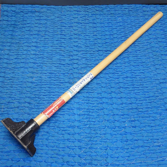 [送料無料] ☆サンカ 木柄 アスファルト タンパー 小 150×150mm TW-0055 舗装 加圧 SANKA☆