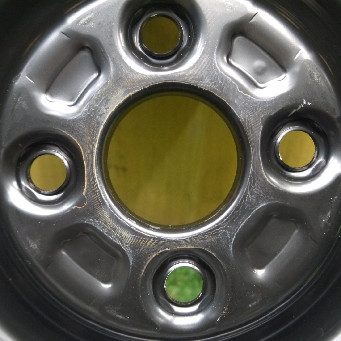 *送料無料* 未使用★ダイハツ タント 純正 スチール ホイール 14インチ 14×4.5J PCD100/4H★4051005Hホ