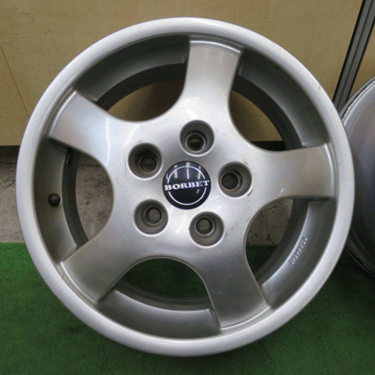 4本価格★BORBET type CB 15インチ ホイール ボルベット 15×6.5J PCD112/5H★6051304NGホ