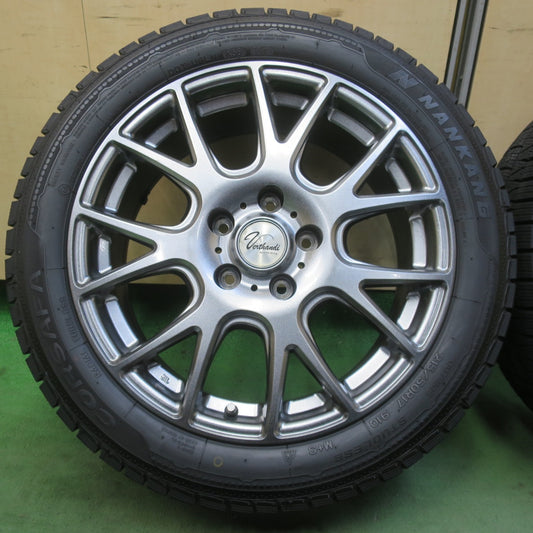 バリ溝!キレイ!9.5分◎スタッドレス 215/50R17 ナンカン CORSAFA Verthandi ヴェルザンディ 17インチ PCD114.3/5H◎6092909イス