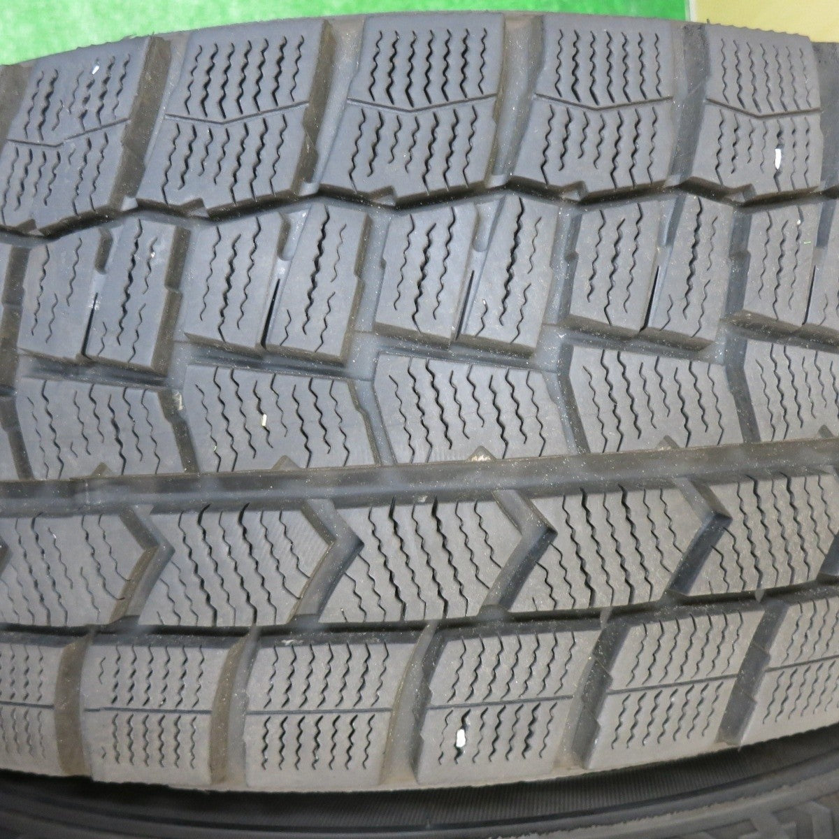 バリ溝！21年！キレイ！9.5分★スタッドレス 225/60R17 ダンロップ ウインターマックス WM02 Tirado＠ La-Strada 阿部商会 17インチ PCD114.3/5H★5031607TNス