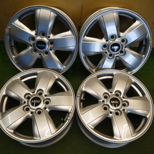 キレイ★MINI ミニ F55 F56 純正 ホイール 15インチ 15×5.5J PCD114.3/5H★6052504Hホ