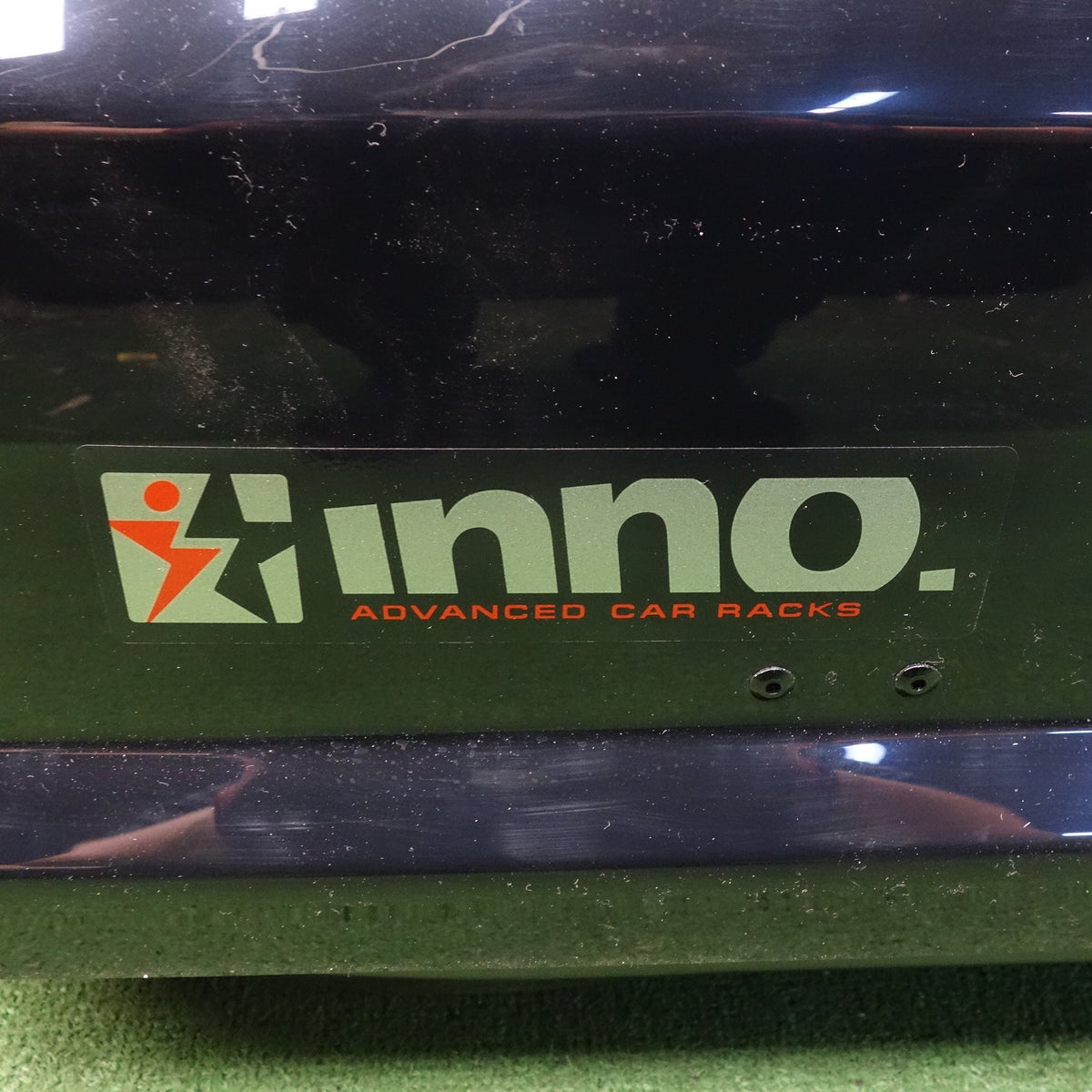 【愛知発 直接引取限定】付属品付き！鍵付き◆inno. Carmate リッジ トランク BRW240 ルーフボックス 最大積載量 50kg イノー カーメイト ブラック 黒◆