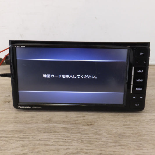 [送料無料] 現状品★パナソニック Panasonic SDカーナビステーション Strada CN-RE04WD(18)★
