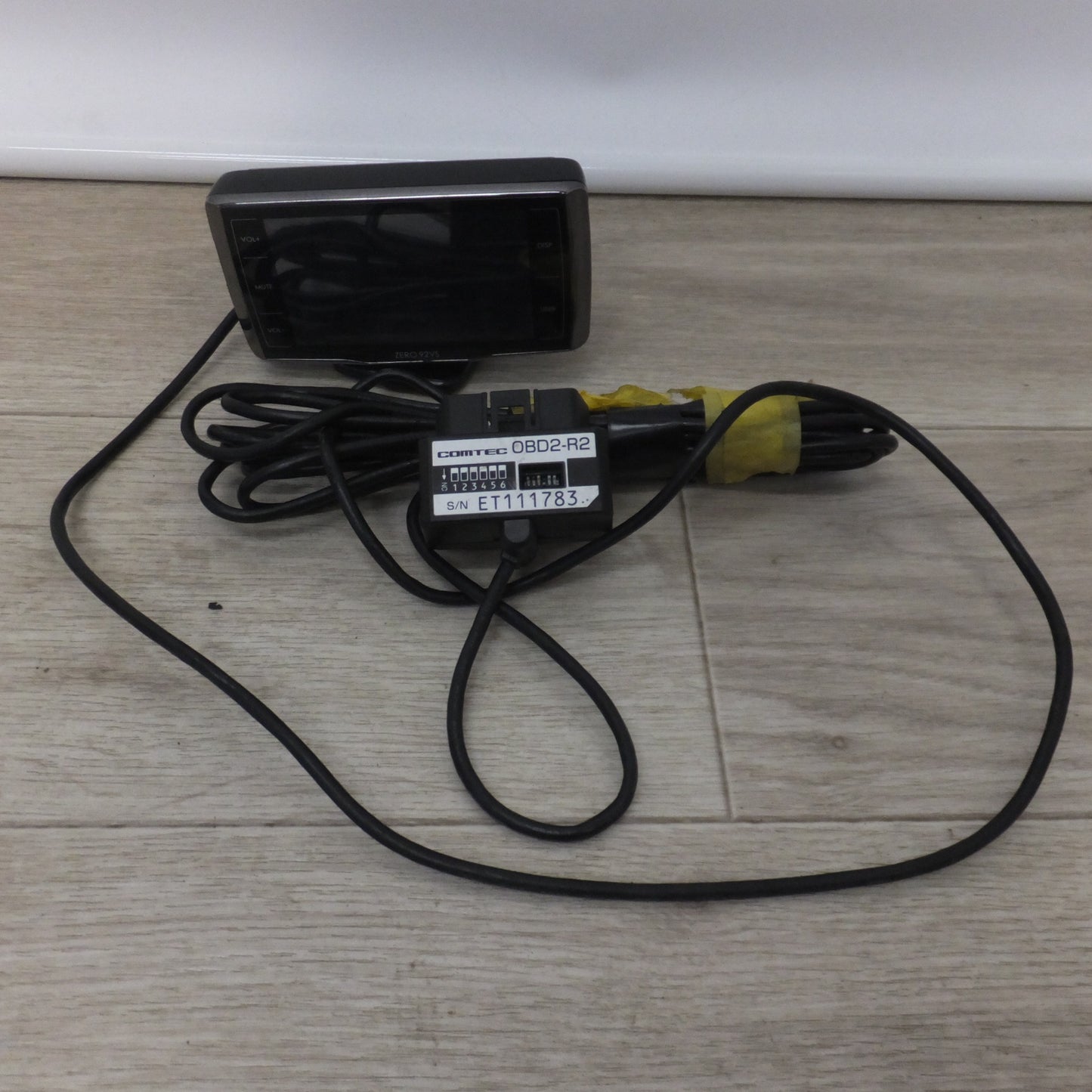 [送料無料] 現状品★コムテック COMTEC レーダー探知機 ZERO92VS リモコンなし(23★