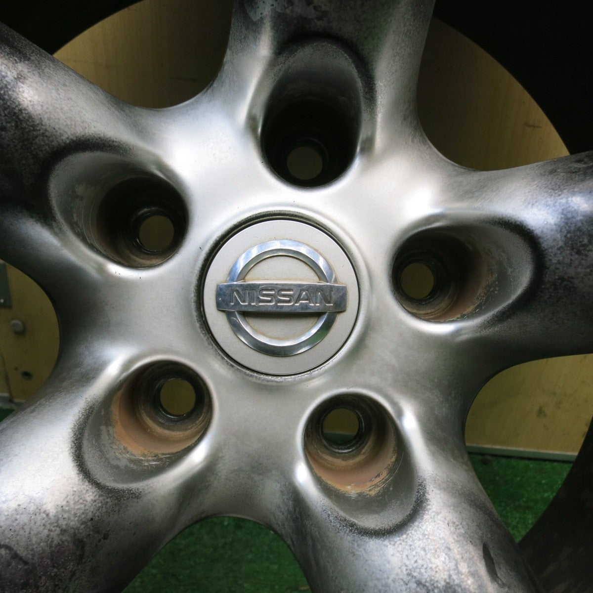 4本価格◎日産 Z33 フェアレディZ 純正 225/45R18 245/45R18 ジーテックス HP2000 vfm 18インチ PCD114.3/5H◎6062803HAノ