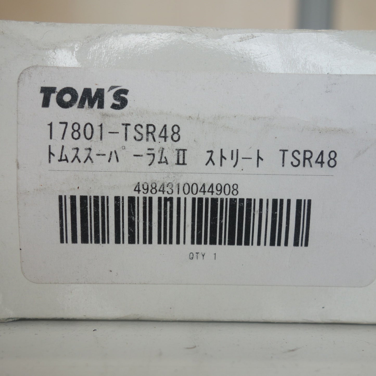 未使用◆TOMS トムス スーパーラムII ストリート 17801-TSR48 エアクリーナー エアフィルター GR ヤリス◆