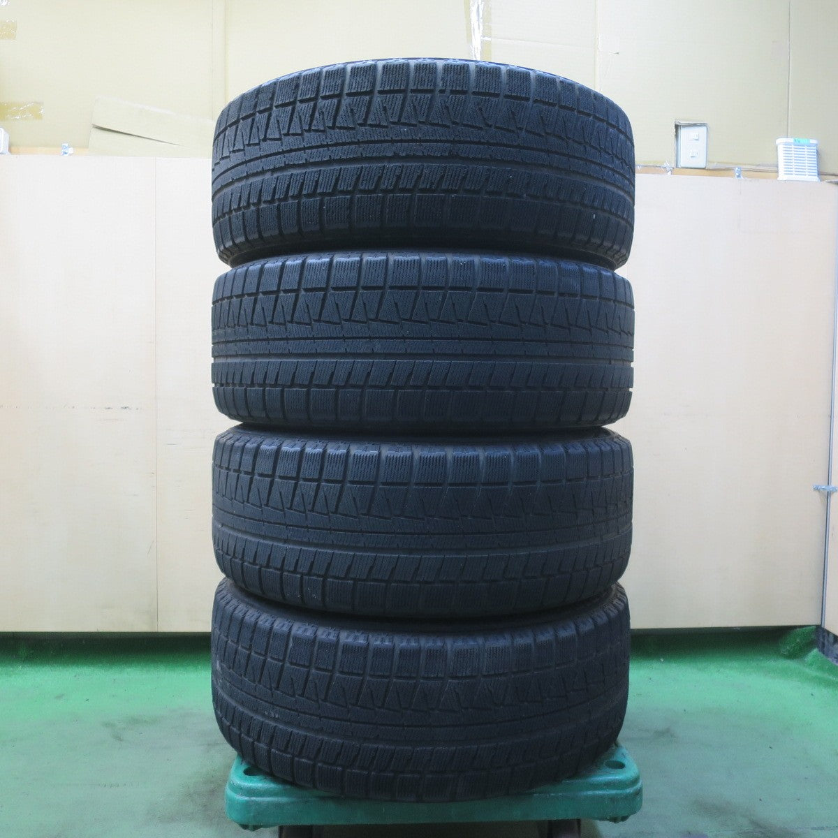 4本価格★BMW 等 MAK BIMMER 225/55R17 スタッドレス ブリヂストン ブリザック REVO GZ 17インチ ビマー PCD120/5H★6051901イス