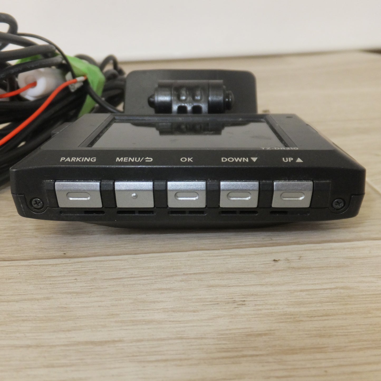 [送料無料] 現状品★コムテック製 トヨタ 純正 前後方2カメラ ドライブレコーダー TZ-DR210 ナビオプション　リヤカメラなし[71]★