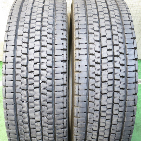 バリ溝！23年！9.5分★トラック タイヤ 245/70R19.5 136/134J スタッドレス ブリヂストン W999 19.5インチ★4052410クスタ