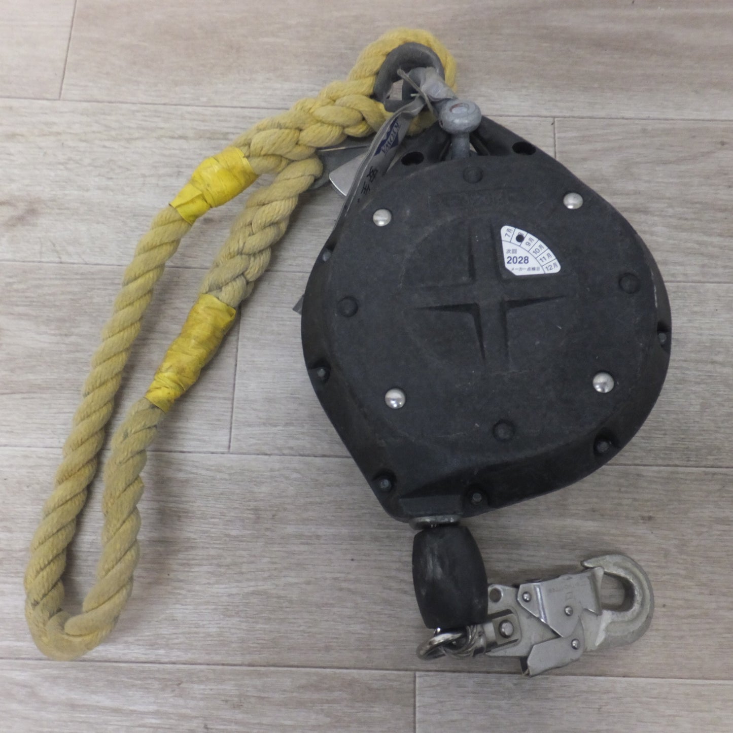 [送料無料] ★キョーワ KYOWA キョーワ式 安全ブロック SAFETY BLOCK ワイヤロープタイプ LB-12 12m　最大使用質量 85kg「2」★
