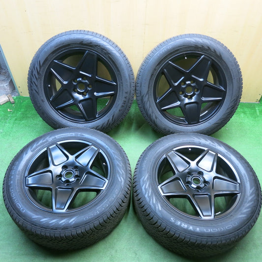 バリ溝！23年！キレイ！8.5分★ランドローバー ディフェンダー 等 275/55R20 スタッドレス ノキアン タイヤ ハッカペリッタ R5 SUV 阿部商会 AMD 20インチ PCD120/5H★6043008HAス