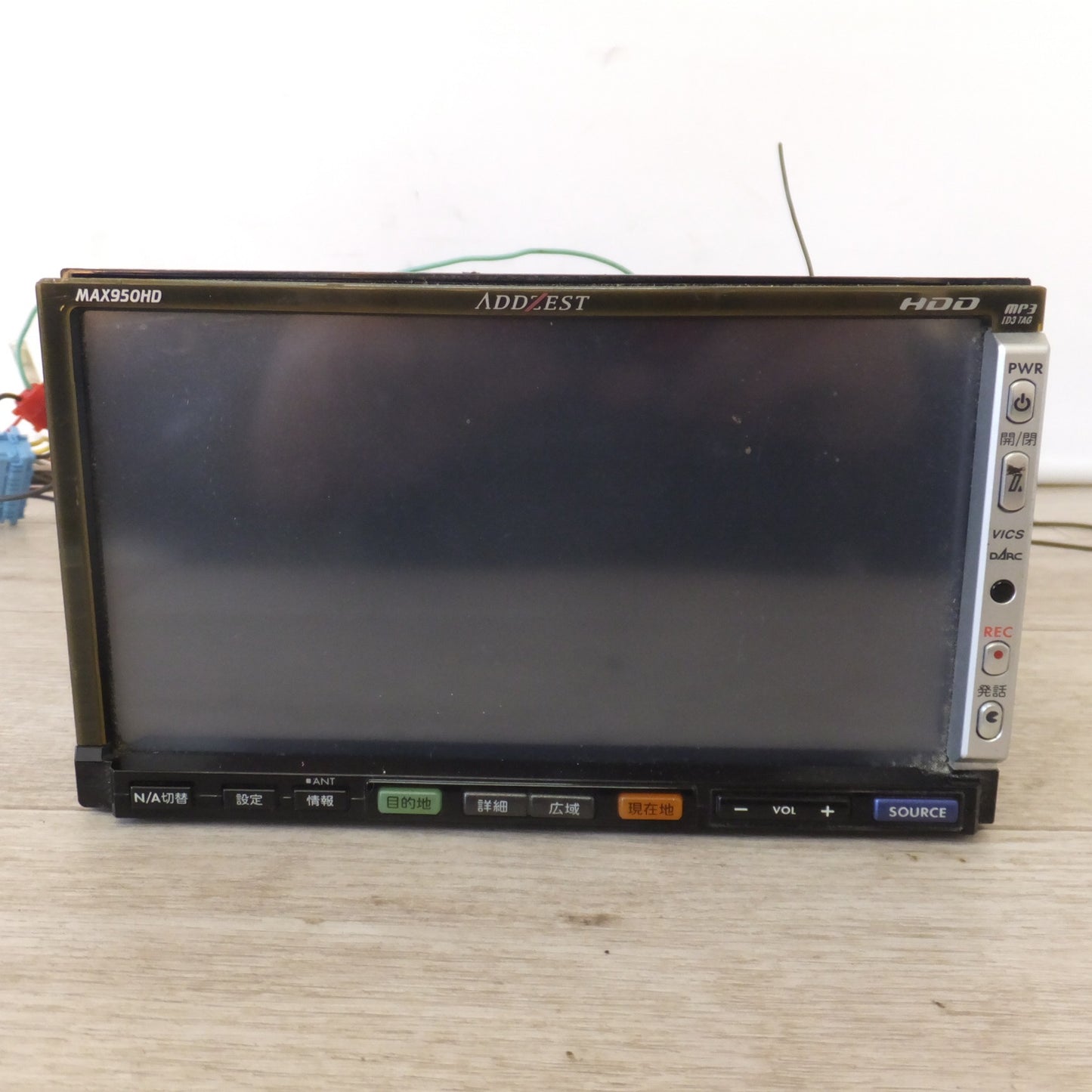 [送料無料] 現状品★クラリオン ADDZEST タッチパネルAV-Naviシステム MAX950HD[14]★