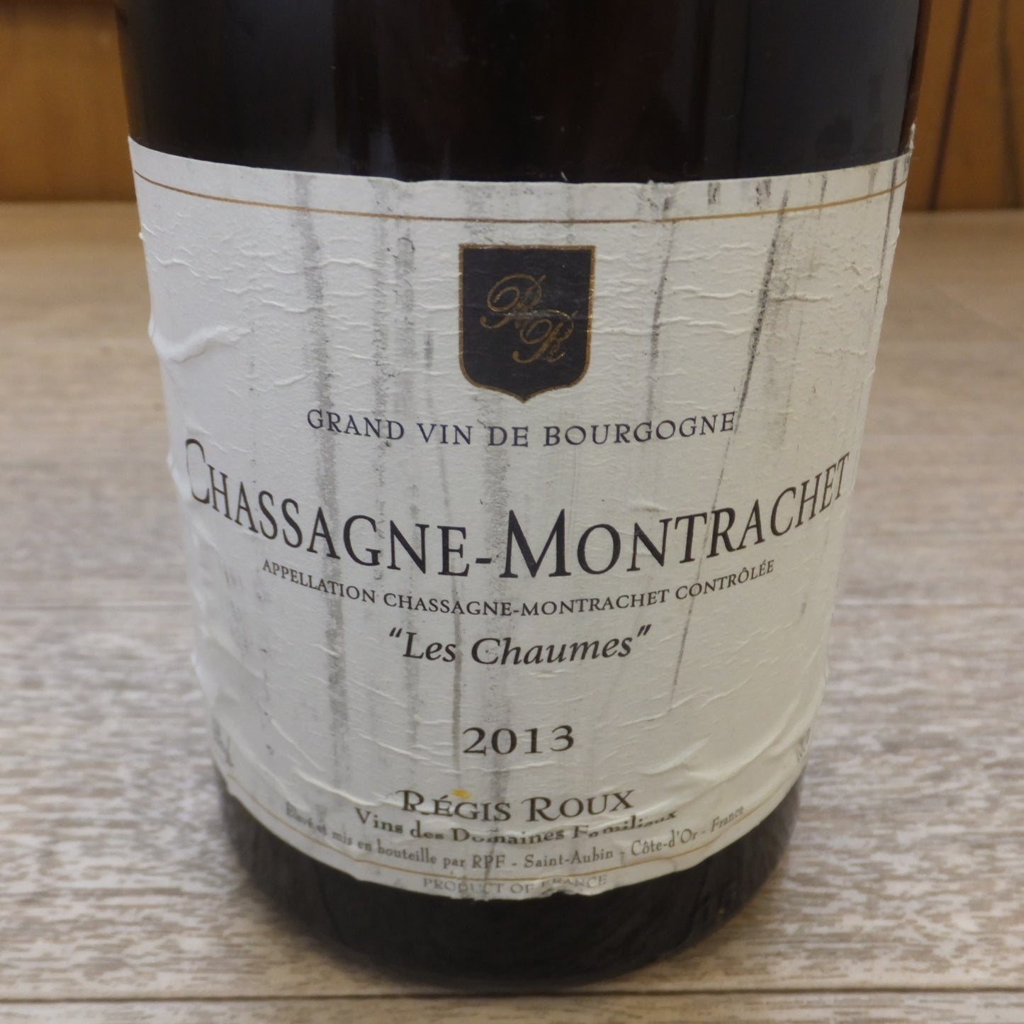 [送料無料] 未開栓★シャサーニュ・モンラッシェ・レ・ショーメ 2013 750ml 13%　CHASSAGNE-MONTRACHET Les Chaumes　REGIS ROUX★