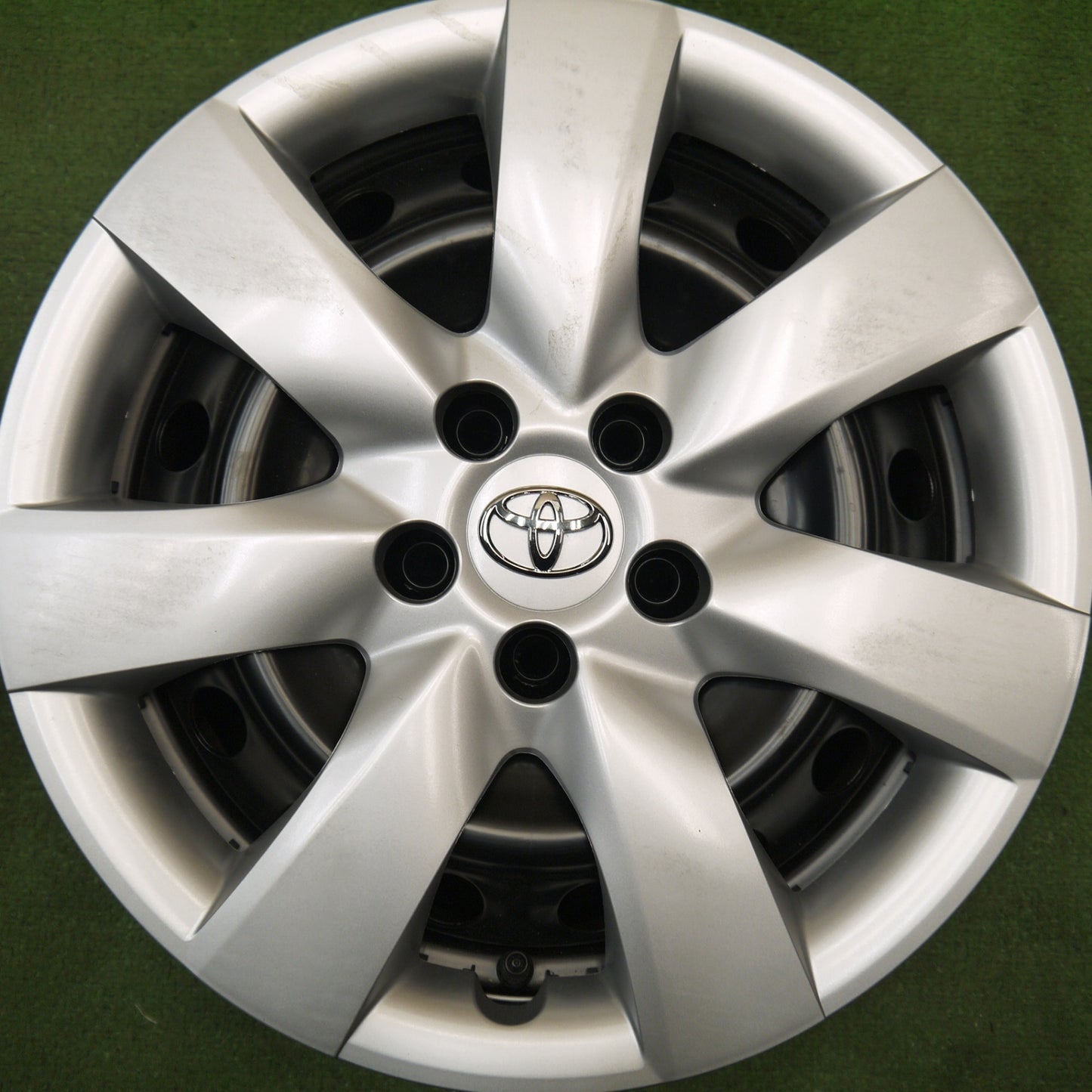 4本価格★トヨタ カローラ ツーリング ウィッシュ 等 純正 スチール ホイール 15インチ 15×6JJ PCD100/5H★5070201Hホ