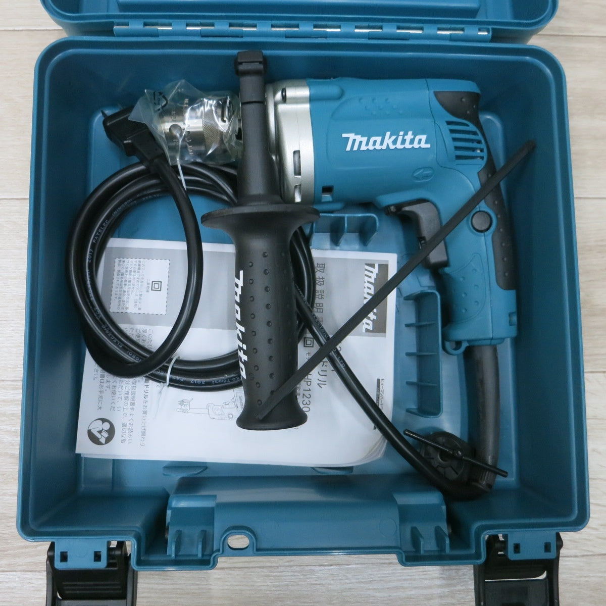 [送料無料] 未使用◆マキタ 震動 ドリル 12mm HP1230 電動 工具 穴あけ DIY 振動 ドリル 鉄工 コンクリート コード式 Makita◆