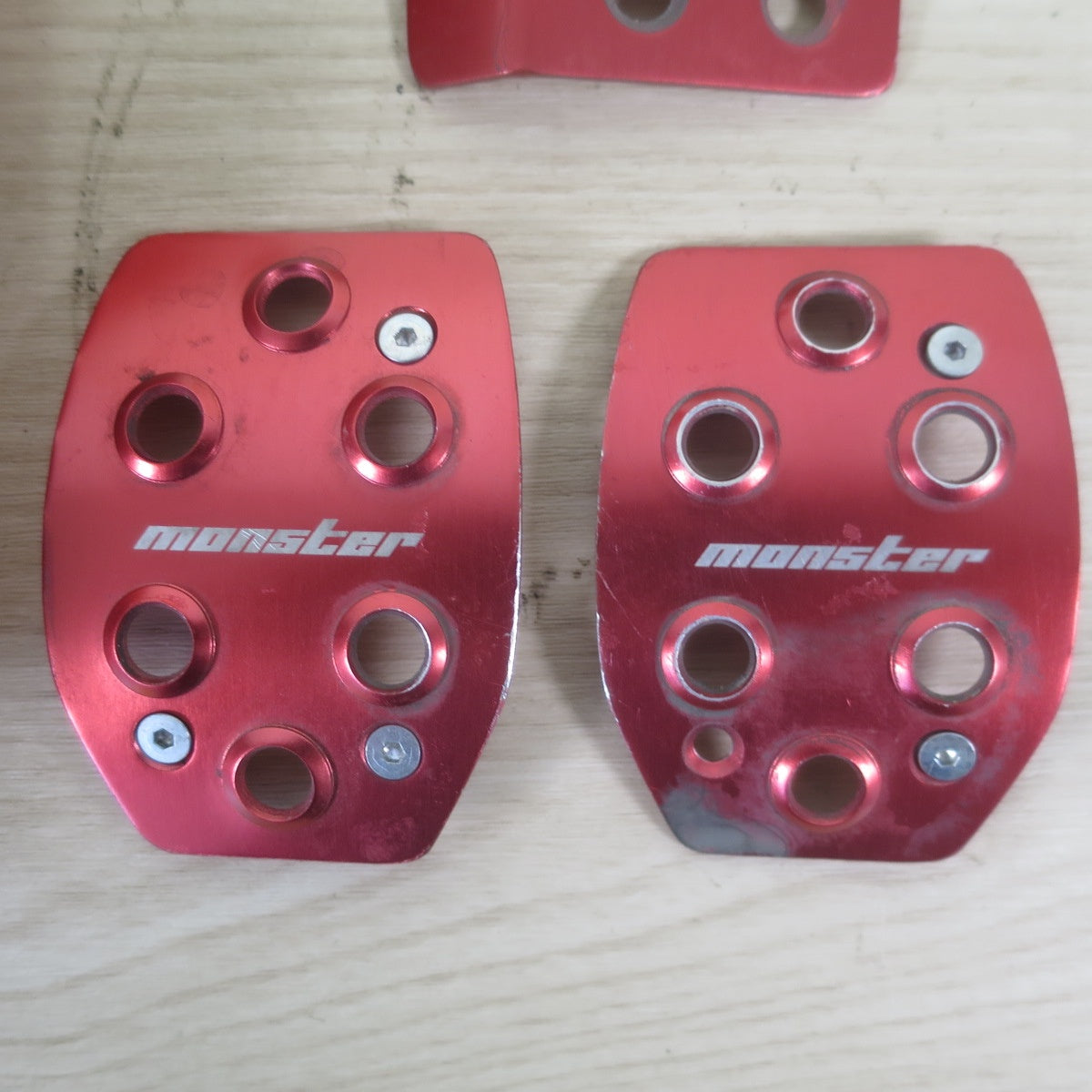 ♪スズキ ZC33S スイフト スポーツ Monster Sport フット レスト ペダル カバー アクセル ブレーキ モンスター スポーツ カー パーツ♪