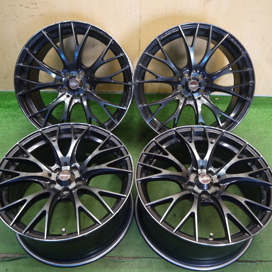 4本価格★プリウス 等 WedsSport SA-20R 18インチ ホイール ウェッズ スポーツ 18×8.5J PCD100/5H★6063001Hホ