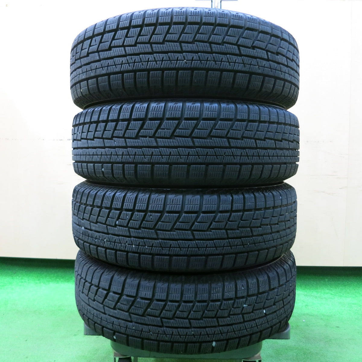 *送料無料* バリ溝！22年！キレイ！8.5分★スタッドレス 165/65R13 ヨコハマ アイスガード iG60 BALMINUM バルミナ PCD100/4H★4032605イス