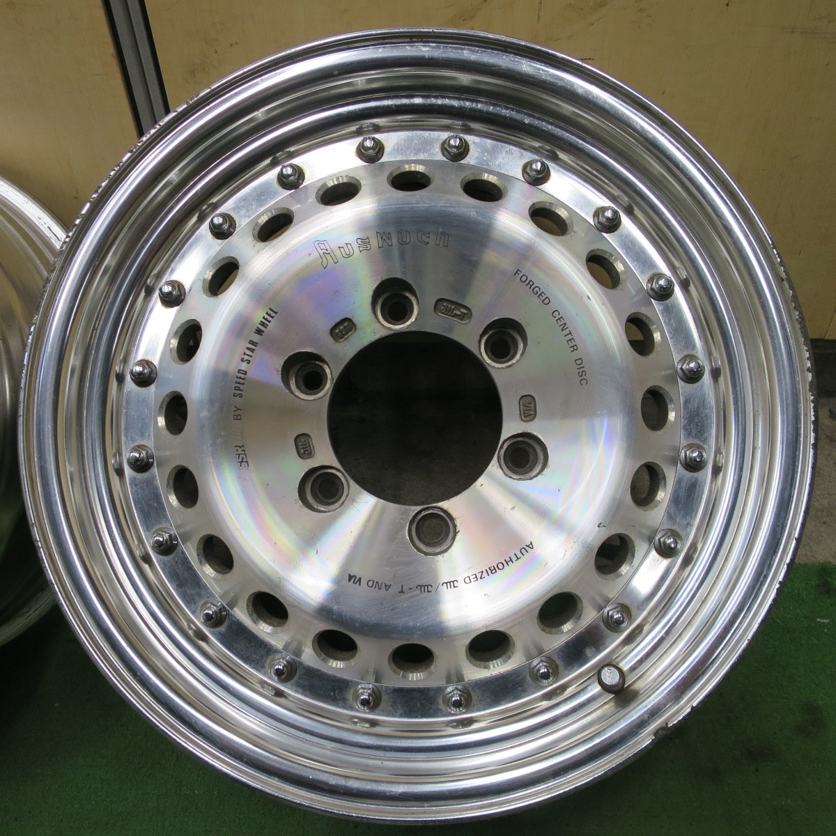 4本価格◎SSR SPEED STAR AUSWUCH 16インチ ホイール アウスバッハ スピード スター 16×7JJ PCD139.7/6H◎6090804NGホ