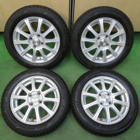 バリ溝！24年！ほぼ10分★スタッドレス 155/65R14 ヨコハマ アイスガード iG60 ZELERNA 14インチ PCD100/4H★5090905イス