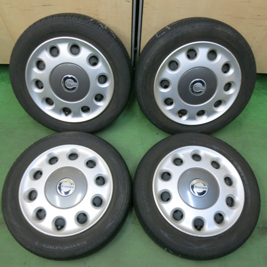 4本価格★ダイハツ ミラ ココア 純正 スチール 155/65R14 トーヨー ナノエナジー3 14インチ PCD100/4H★5050212SYノ