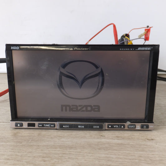 [送料無料] ★パイオニア製 マツダ 純正 HDDナビ カーナビ AVIC-HRZ0077ZM NCP3 V6 650(17)★