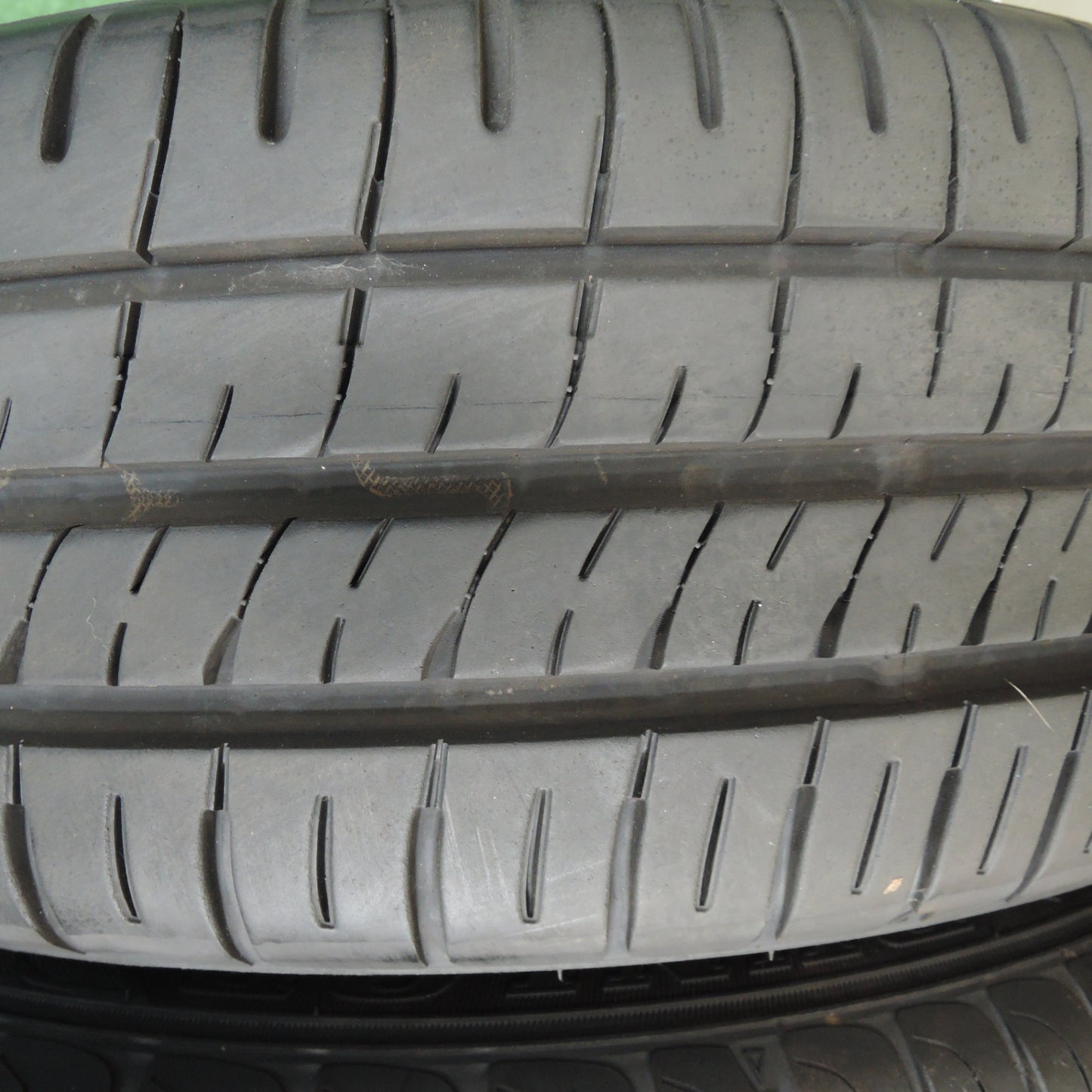 *送料無料* 超バリ溝！20年！ほぼ10分★ホンダ GE8 フィット RS 純正 185/55R16 ダンロップ エナセーブ EC204 16インチ PCD100/4H★4031903TNノ