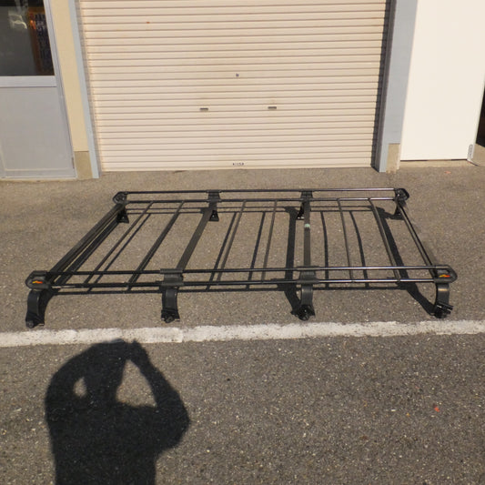 【岐阜発 直接引取限定】現状品★精興工業 TUFREQ ルーフキャリア 8本脚　トヨタ タウンエース 5BF-S403M 着用品　最大荷重 50kg★