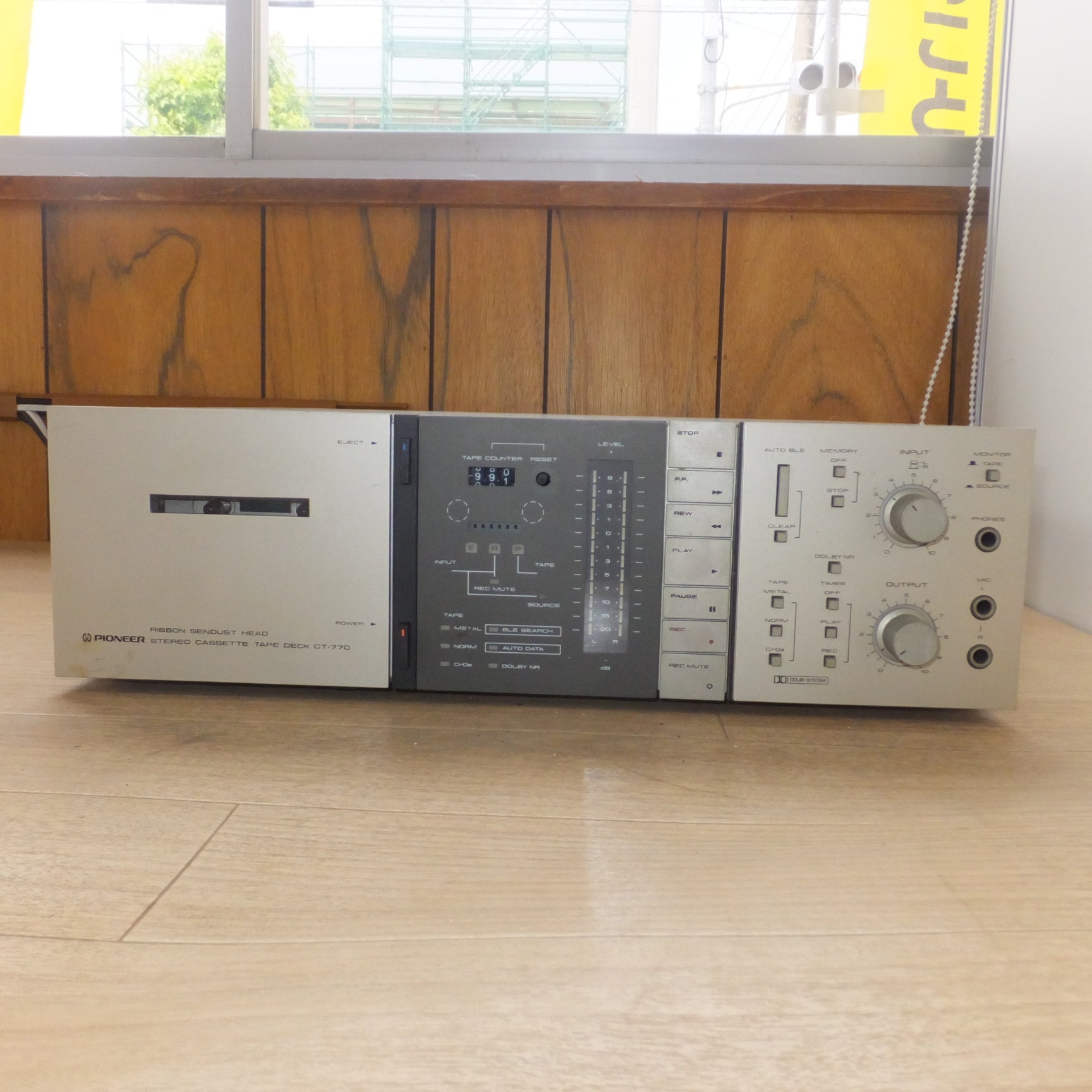 PIONEER カセットデッキ テープデッキ パイオニア カーオーディオ 当時